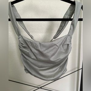 Urban Outfitters Shimmer Glitter Corset Top